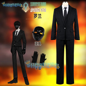 Game Library Of Ruina Roland Cosplay Suit Sexy Uniform Cosplay Costume Halloween Carnival Party Role Play Outfit Women