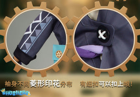 Aventurine Cosplay Costume Honkai Star Rail Carnival Uniform Anime Halloween Costumes Men Game Character Outfits