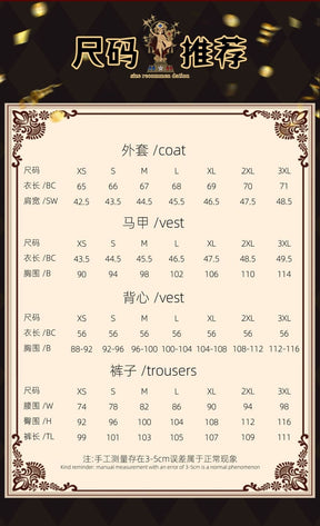 Identity V Norton Campbell Prospector Cosplay Costume Resplendent Lone Wolf‌ Uniform Halloween Carnival Party Play Role Clothing
