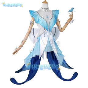 The Shorekeeper Cosplay Clothes Game Wuthering Waves Anime Women Sexy Uniform Halloween Costumess Party Suit Role Play Clothing