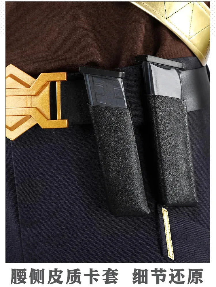 VALORANT Tejo Cosplay Costume Uniform Halloween Carnival Party Christmas Play Role Clothes Clothing for Men Shusheng