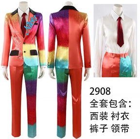 Ensemble Stars Nice Arneb Thunder  Cosplay Costume Colorful Suits Uniform Hallowen Carnival Party Play Role for Women Men