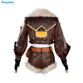 Rivals Doreen Green Cosplay Fantasia Squirrel Girl Cosplay Costume Women Clothes Headband Wig Roleplay Halloween Carnival Suit