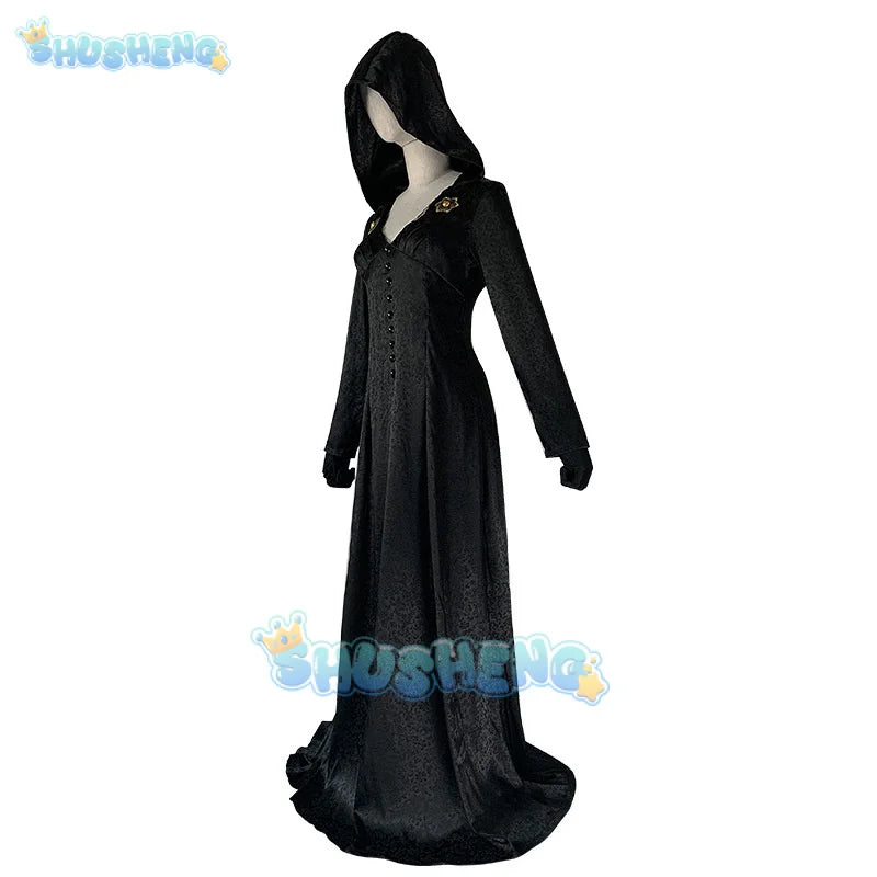 Resident Village Outfit Daniela Vampire Halloween Costume Horror Cosplay Gown Women Scary Carnival Dress Gothic Evil For Adult