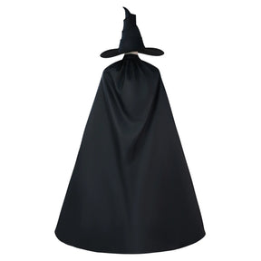 Anime movie magic witch Elphaba Glinda cosplay wicked uniform dress pink black lolita dress wigs hat Halloween party Shusheng