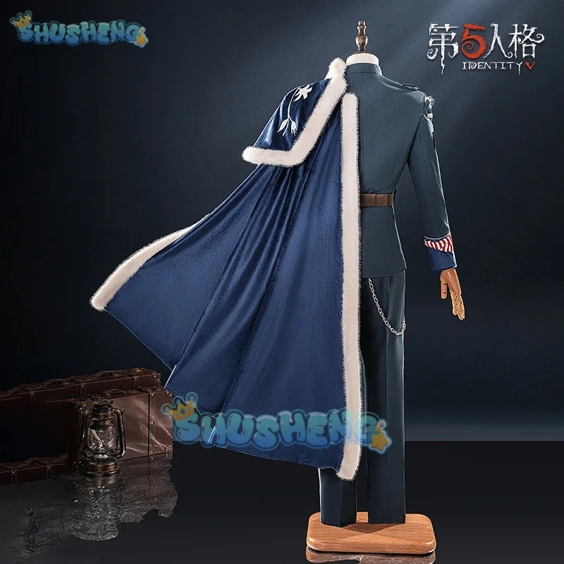 Identity V Lestrade Jose Baden Cosplay Costume First Officer Uniform Halloween Carnival Party Christmas Play Role Clothes