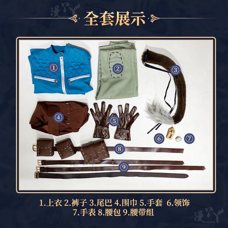 Identity V Norton Campbell Prospector Cosplay Costume Cos Game Anime Party Uniform Hallowen Play Role Clothes Clothing
