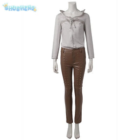 Game Witcher 3 Wild Hunt Cirilla Fiona Elen Riannon Cosplay Ciri Costume Halloween Party high-quality Complete set clothing sale
