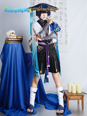 Wanderer Cosplay Costume Full Set with Hats Cosplay Costume Cosplay Kimono Halloween