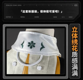 Zenless Zone Zero Belle Cosplay Costume Yunkui Summit Uniform Delicate Sunlight Headwear Phaethon Wise Halloween Party Women