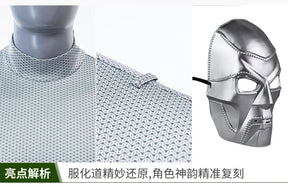 Doctor Doom Cosplay Costume Vest Jumpsuit cloak Mask Helmet Outfit Full set and Individual items Are Sold Halloween Suit Custom