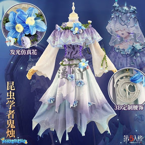 Game Identity V Entomologist Cosplay Costume Melly Plinius Cosplay Dress Fancy Party Suit Halloween Uniform Clothing Custom Made