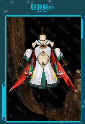 Yunli Cosplay Costume Honkai Star Rail Carnival Uniform Wig Anime Halloween Costumes Women Game