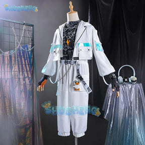 Identity V Luca Balsa Prisoner QiZhen Fashion Game Suit Gorgeous Uniform Cosplay Costume Halloween Party Outfit S-XXL