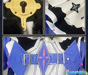 Game Wuthering Waves ROCCIA Cosplay Costume ROCCIA Two Tail Women Girl Halloween Performance Stage Roleplay Uniform