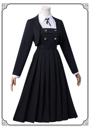 Anime Rock Is A Lady's Modesty Shiraya Tamaki Cosplay Costume Japanese JK Black School Uniform Skirt Woman Cute Campus Suit 2025