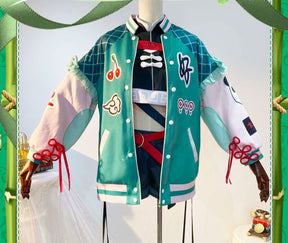 Hatsune Miku Cosplay Costume Chinese Style Dress Halloween Party Gorgeous Uniform Accessories Props Complete Set