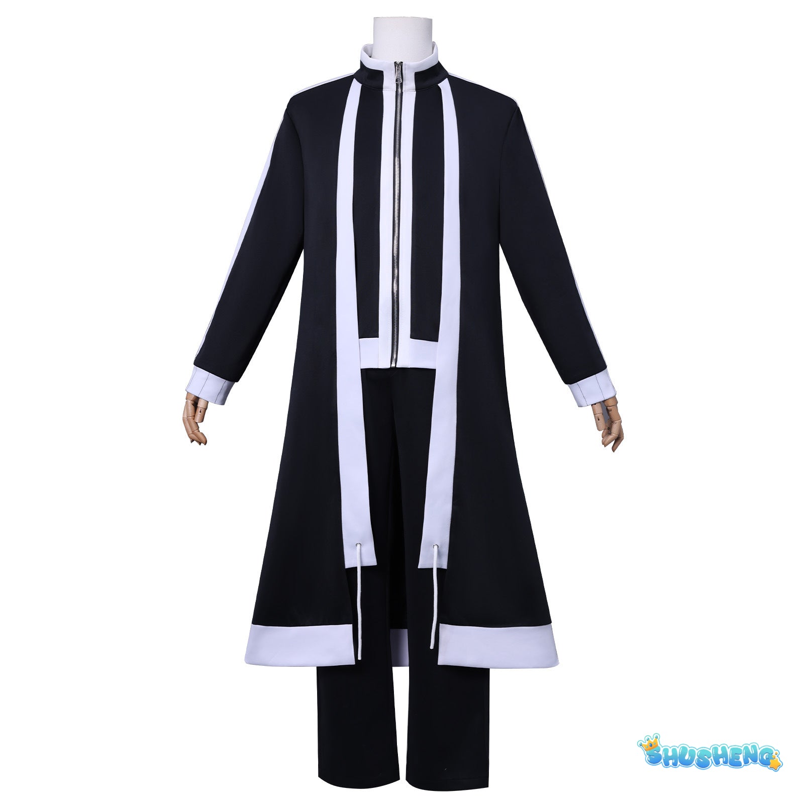 Shiki Ichinose New Anime Tougen Anki Cosplay Clothes Japanese DK School Coat Pants Uniform Wig