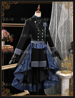Black Butler Ciel Phantomhive Cosplay Costume Elegant Victorian Gothic Devil Uniform for Anime Conventions Carnival Theme Partie