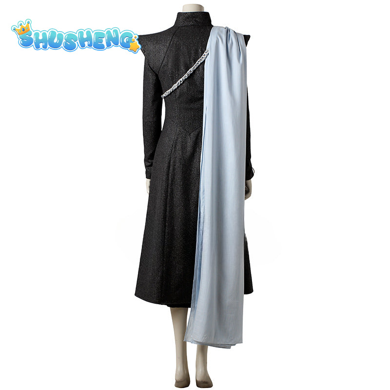 Game of Thrones Season 7 Daenerys Targaryen Cosplay Costume for Women Halloween Party Play uniform