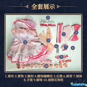 Who Made Me a Princess Siya Cosplay Costume for Halloween Christmas Role Playing Party Comic Game