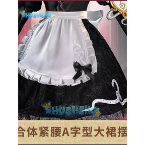 Identity V Fiona Gilman Priestess Dance QiZhen Fashion Game Suit Elegant Dress Cosplay Costume Halloween Party Role Play Outfit