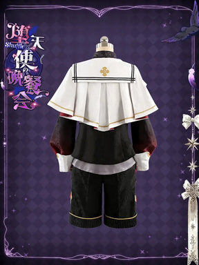 Ensemble Stars Suou Tsukasa Shinobu Sengoku Mashiro Tomoya Hanamura Fuyume Cosplay Costume Fallen Angel Uniform Halloween