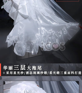 DARLING in the FRANXX Zero Two Cosplay Costume 02 Wedding Dress Uniform Halloween Carnival Party Christmas Play Role  Clothing