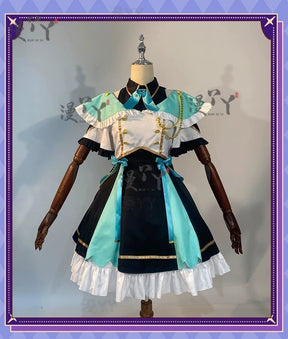 Lazulight Finana Elira Pomu Cosplay Costumes Vtuber Cosplay Dress Anime Clothing Halloween Party Uniforms