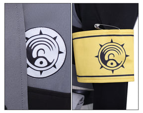 Rudo New Anime GACHIAKUTA Cosplay Costume Punk Street Hot Punk Sleeve Hooded Jacket Y2K Fashion Uniform Cos Customized