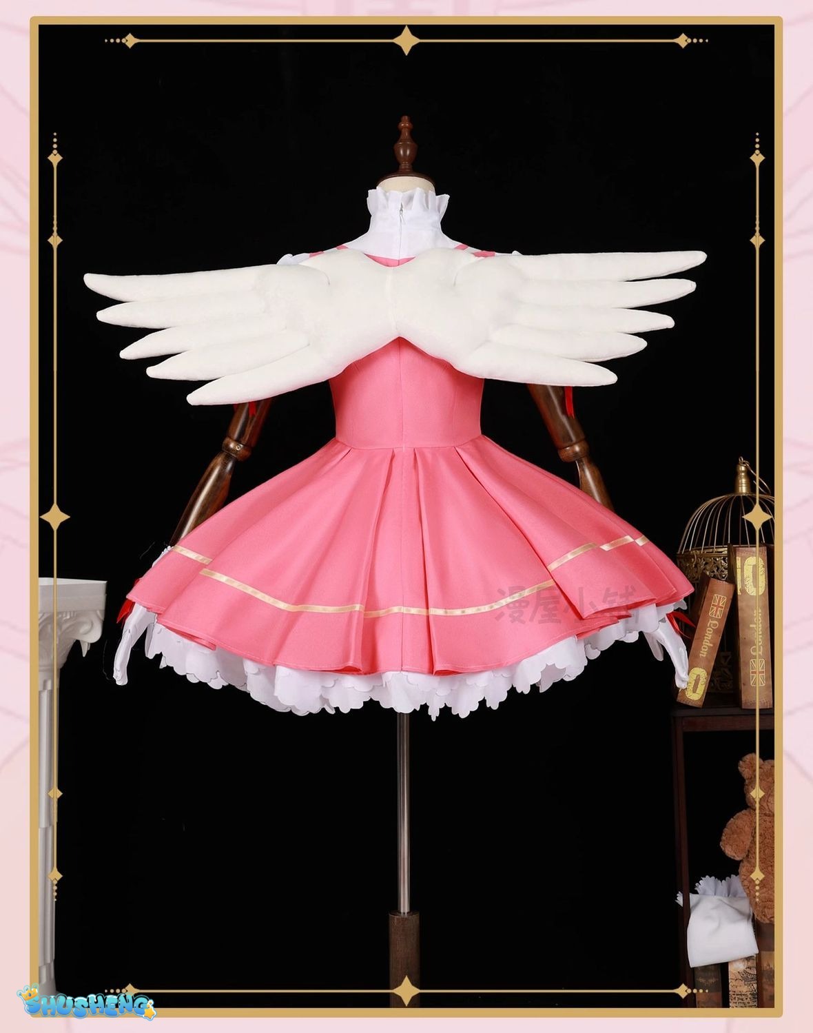 Unisex Anime Cos Kinomoto Sakura Cosplay Costumes Halloween Christmas Party Sets Uniform Suits