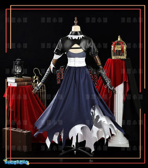 CoserStar-SR Arknights EW Walter Wiš'adel Cosplay Costume Outfit Halloween Carnival Party Role Play Uniform Suits