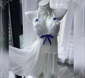 Game Azur Lane Shinano Cosplay Costume Halloween party women sexy white dress accessories prop set beach vacation swimsuit