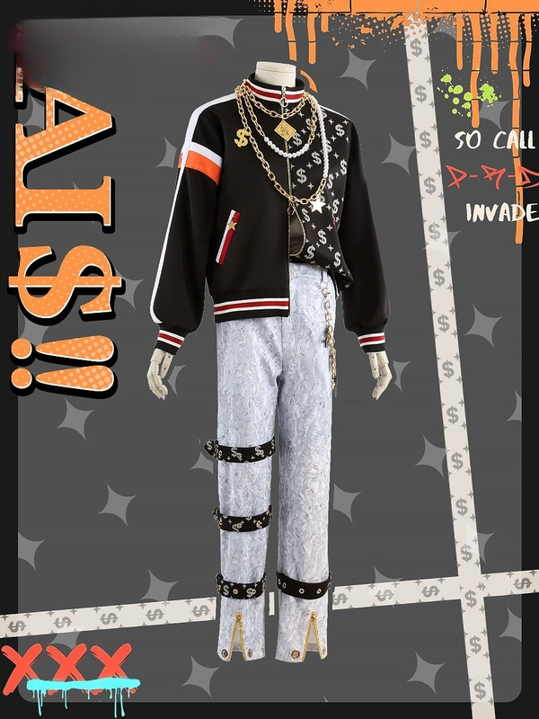 Shusheng-R Ensemble Stars Amagi Hiiro/Amagi Rinne Cosplay Costume Full Set Uniform Props Accessories Halloween Carnival Party