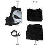 Villain Cosplay Punish Season 1 Costume Frank Castle Black Clothing Fancy Halloween Masquerade