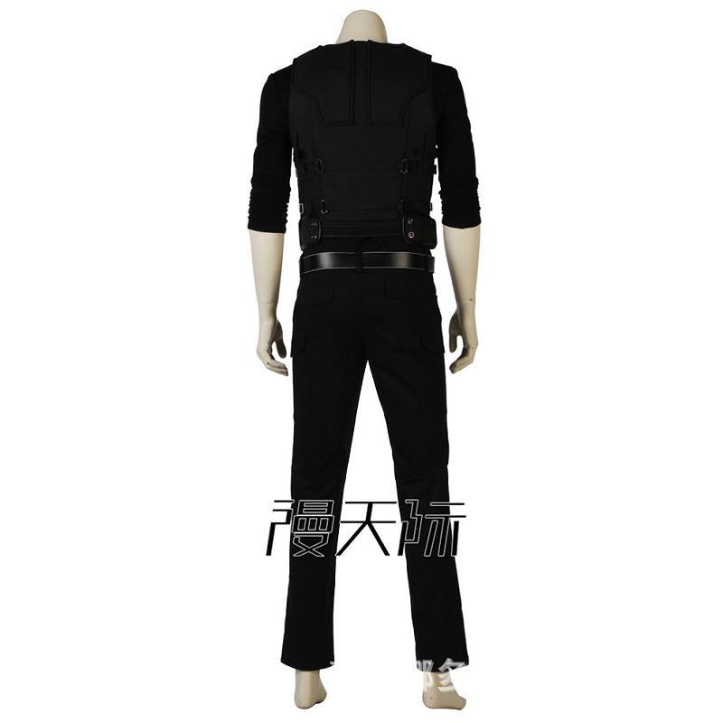 Villain Cosplay Punish Season 1 Costume Frank Castle Black Clothing Fancy Halloween Masquerade