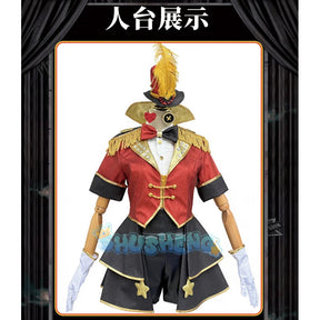 Margaretha Cell Female Dancer Cosplay Game Identity V Costume Hat glasses stockings accessories Halloween party uniform set