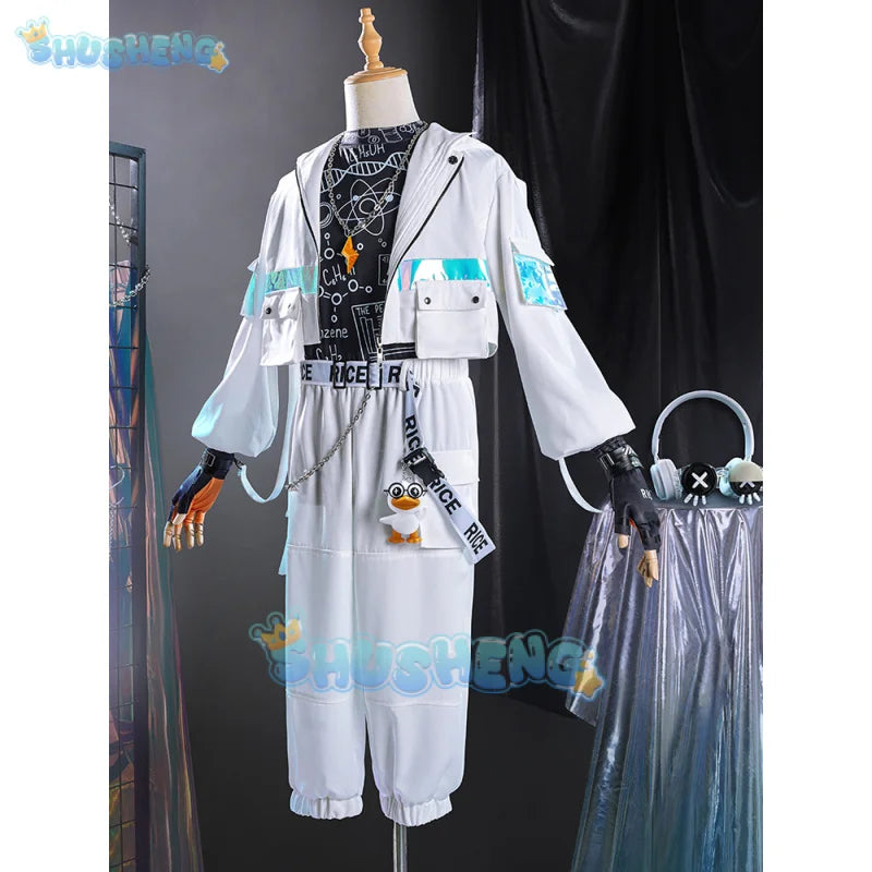 Identity V Luca Balsa Prisoner QiZhen Fashion Game Suit Gorgeous Uniform Cosplay Costume Halloween Party Outfit S-XXL