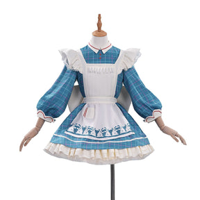 Amiya Clothes White Rabbit Sweet Memory Echoes linkage Arknights cosplay full costume female- Arknights Female Character Outfit