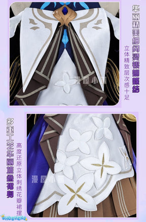 New Honor Of Kings Da Qiao Lolita Cosplay Dress Wedding Dress For Game Party Custom Made