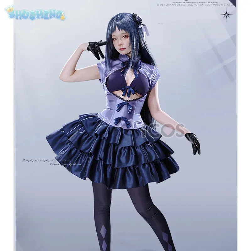Kagari Hibana The Magical Girl and the Evil Lieutenant Used to Be Archenemies Cosplay Costume Halloween Woman Sweet Lolita Set
