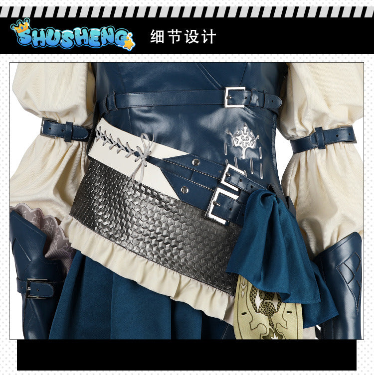 Final Fantasy XVI Jill Warrick Cosplay Costume FF16 Jill Outfit Full Set Women Halloween Carnival Party Clothes Custom Made