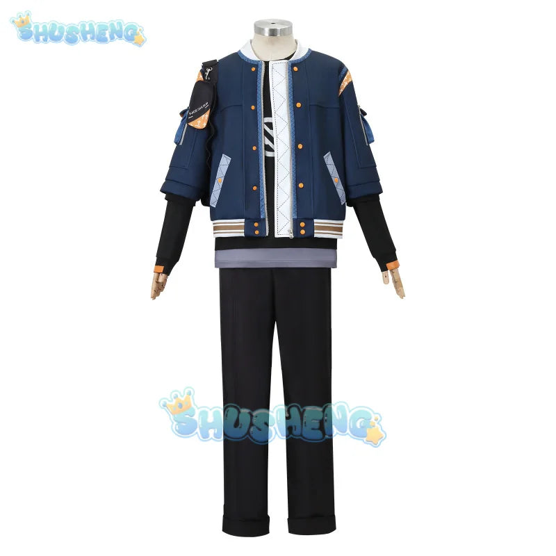 Zenless Zone Zero Wise Cosplay Costume Wig Game Uniform Headphone Props Stocking Cunning Hares Halloween Party for Women