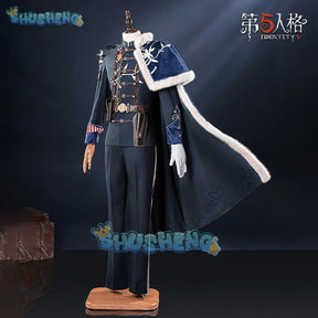Identity V Lestrade Jose Baden Cosplay Costume First Officer Uniform Halloween Carnival Party Christmas Play Role Clothes