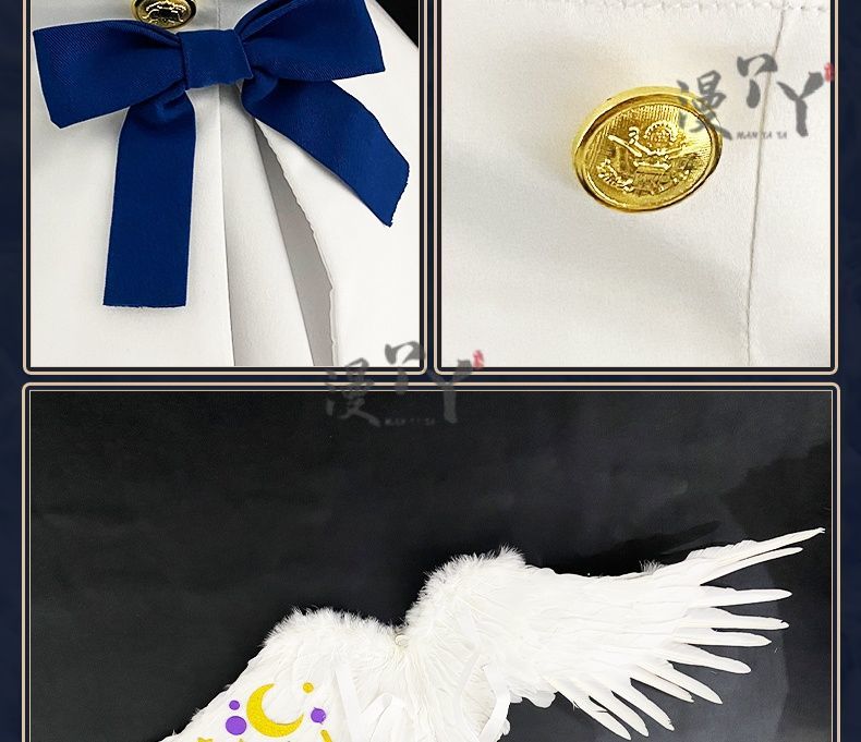 Blue Archive cosplay Misono Mika Cosplay Costumes  Princess Girl Wedding Satin Dress Shawl Headwear Suit Costume