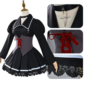 Shugo Chara Tsukiyomi Utau Cosplay Cos Dress Dress Anime Full Set Sailor Women