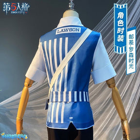 Game Identity V Cosplay Costumes Postman Victor Grantz Cosplay Costume Survivor Uniform Suits Clothes Blue Uniform