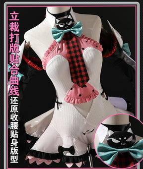Shusheng-R Zenless Zone Zero Nangong Yu Cosplay Costume Lovely Uniform Wing Halloween Party Role Play Outfit Women