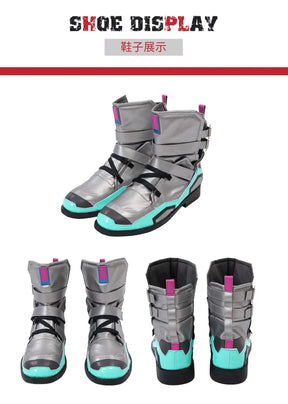 Game Apex legends Luciano Sparrow cosplay costume Coat pants belt gloves necklace props shoes set men woman fantasy New uniform