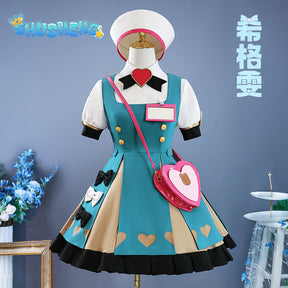 Genshin Impact Sigewinne Women Dress Cosplay Costume Cos Game Anime Party Uniform Hallowen Play Role Clothes Clothing